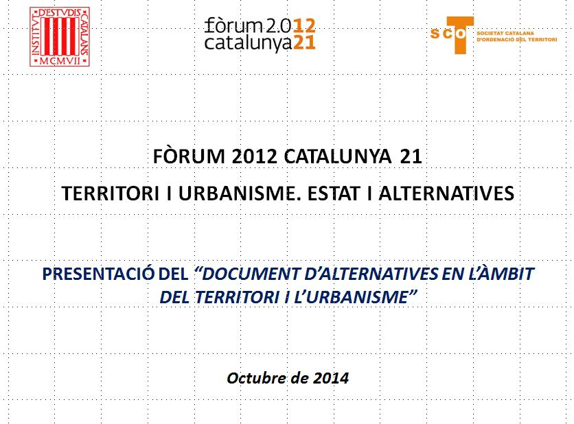 Document d'alternatives Fòrum
